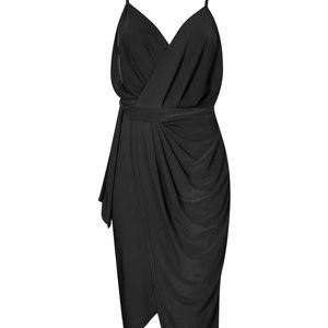 Boohoo Black Midi Dress (ACCEPTING OFFERS)